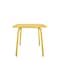 Cosco Novogratz Poolside Gossip Collection, June Outdoor/Indoor Square Dining Table, Yellow 88956YLW1E - alternate 6